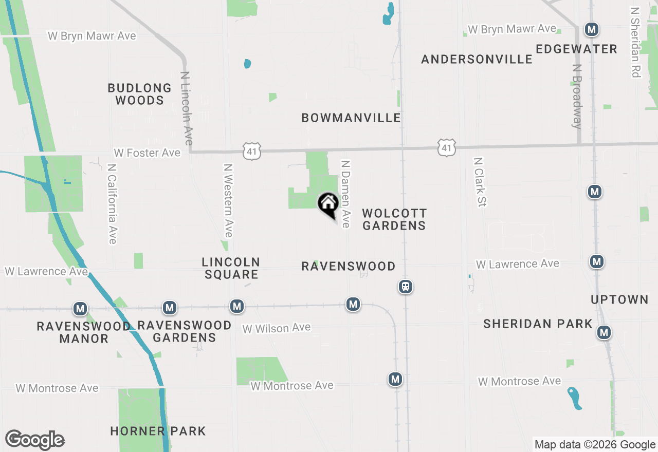 Map of 4924 N Seeley Avenue, Chicago, IL 60625
