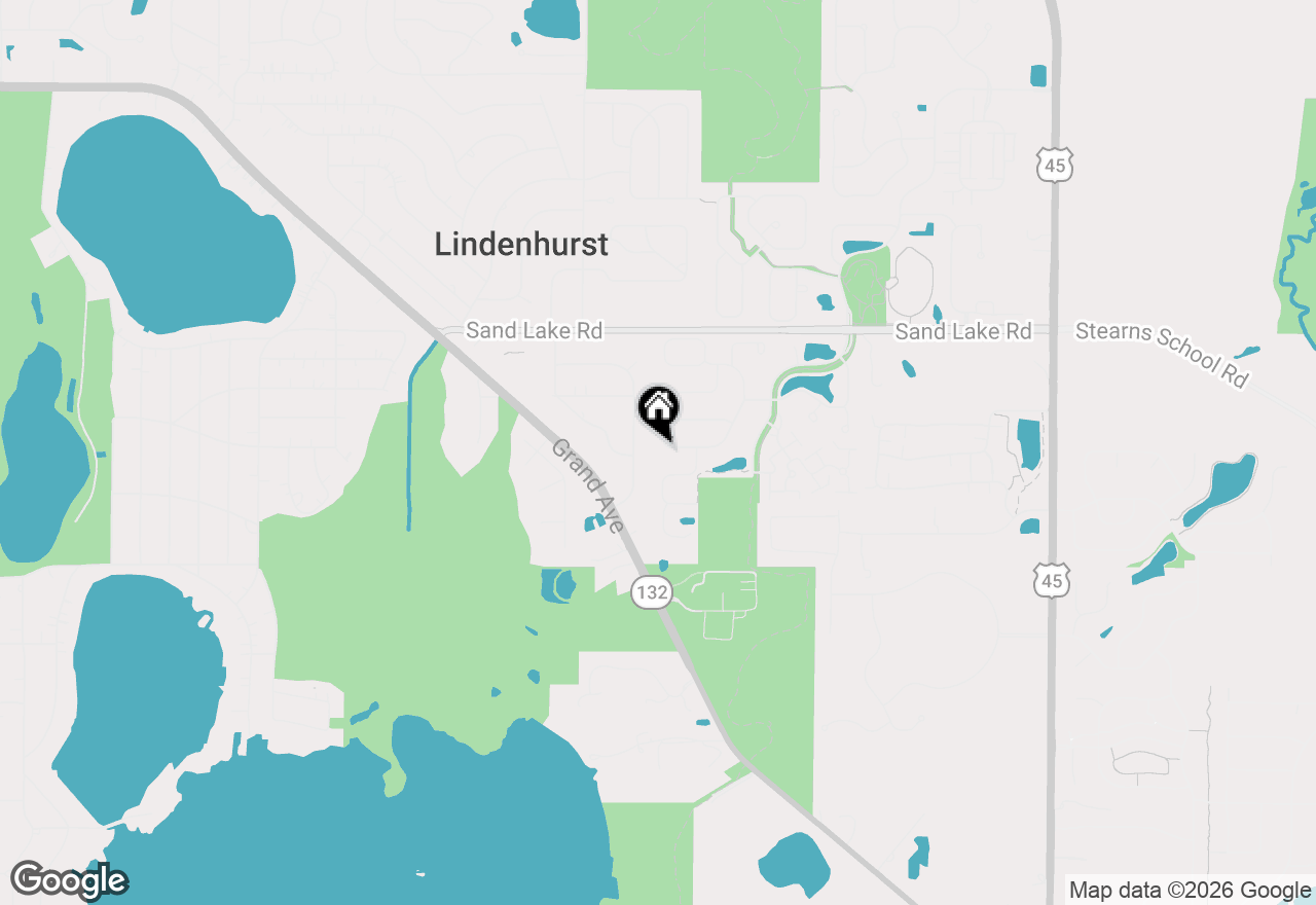 Map of 490 Nuthatch Way, Lindenhurst, IL 60046