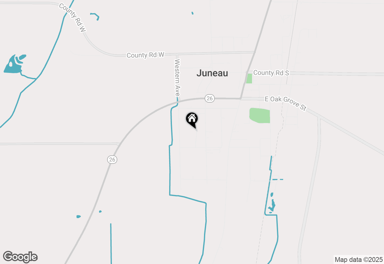 Map of 362 Hilltop Cir, Juneau, WI 53039