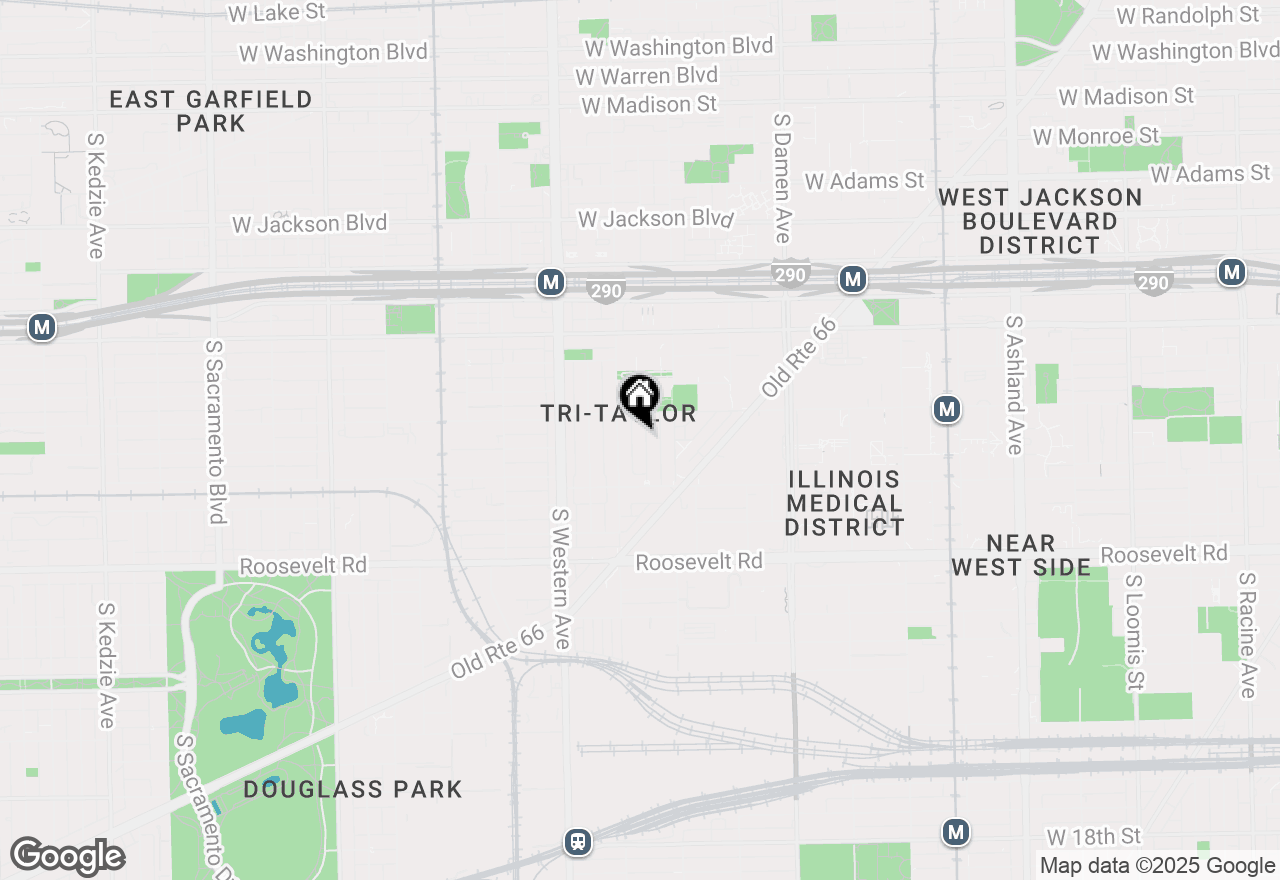 Map of 826 S Bell Avenue, Chicago, IL 60612