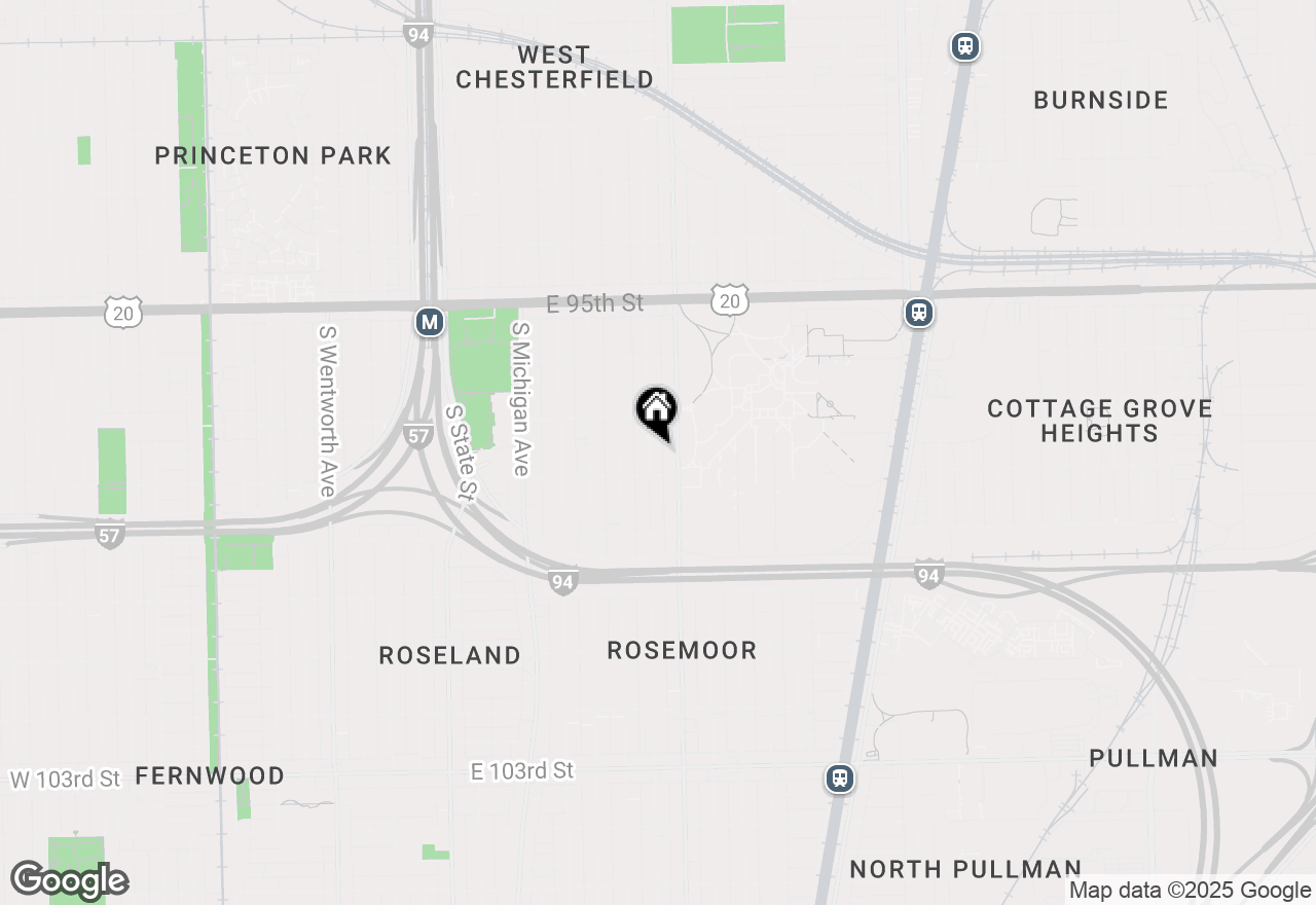 Map of 9737 S Calumet Avenue, Chicago, IL 60628