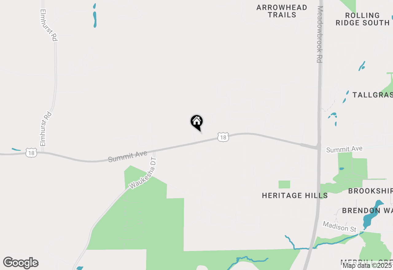 Map of 701 Panorama Dr, Waukesha, WI 53188