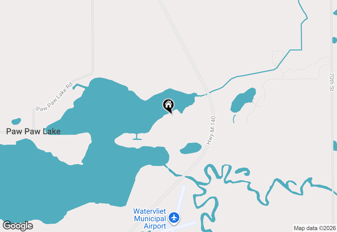 Map of 5576 N Watervliet Road #23, Watervliet, MI 49098