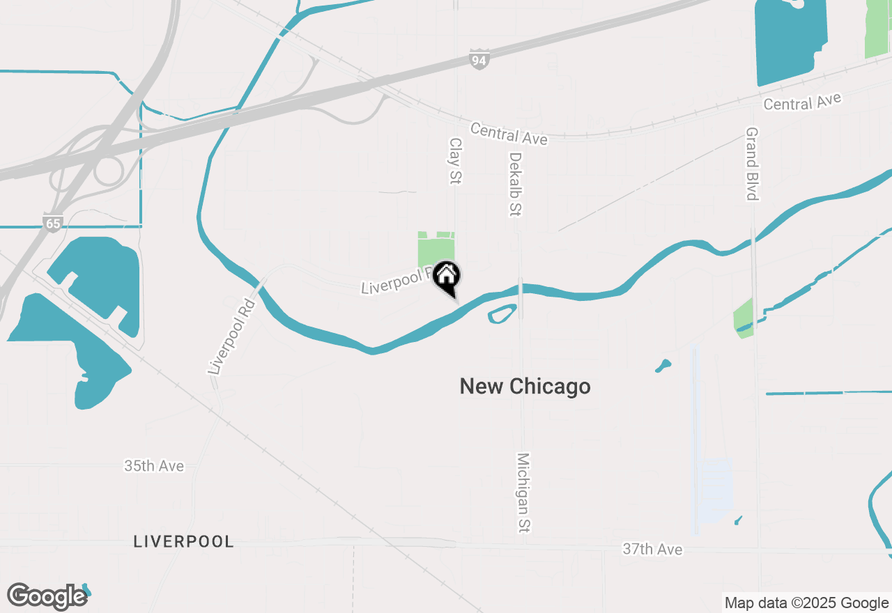 Map of 4717 Willow Drive, Lake Station, IN 46405