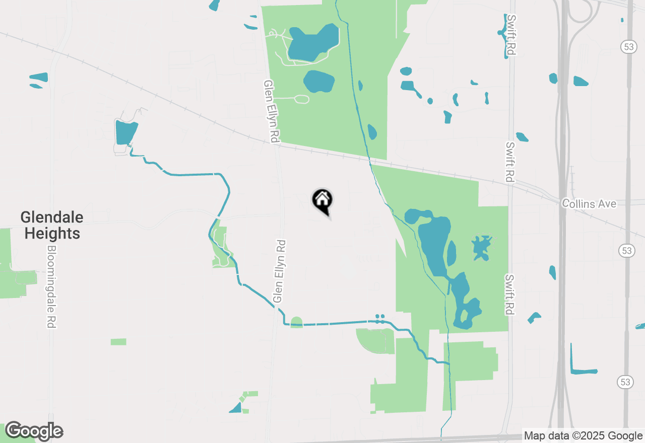 Map of (Address confidential), Glendale Heights, Illinois 60139