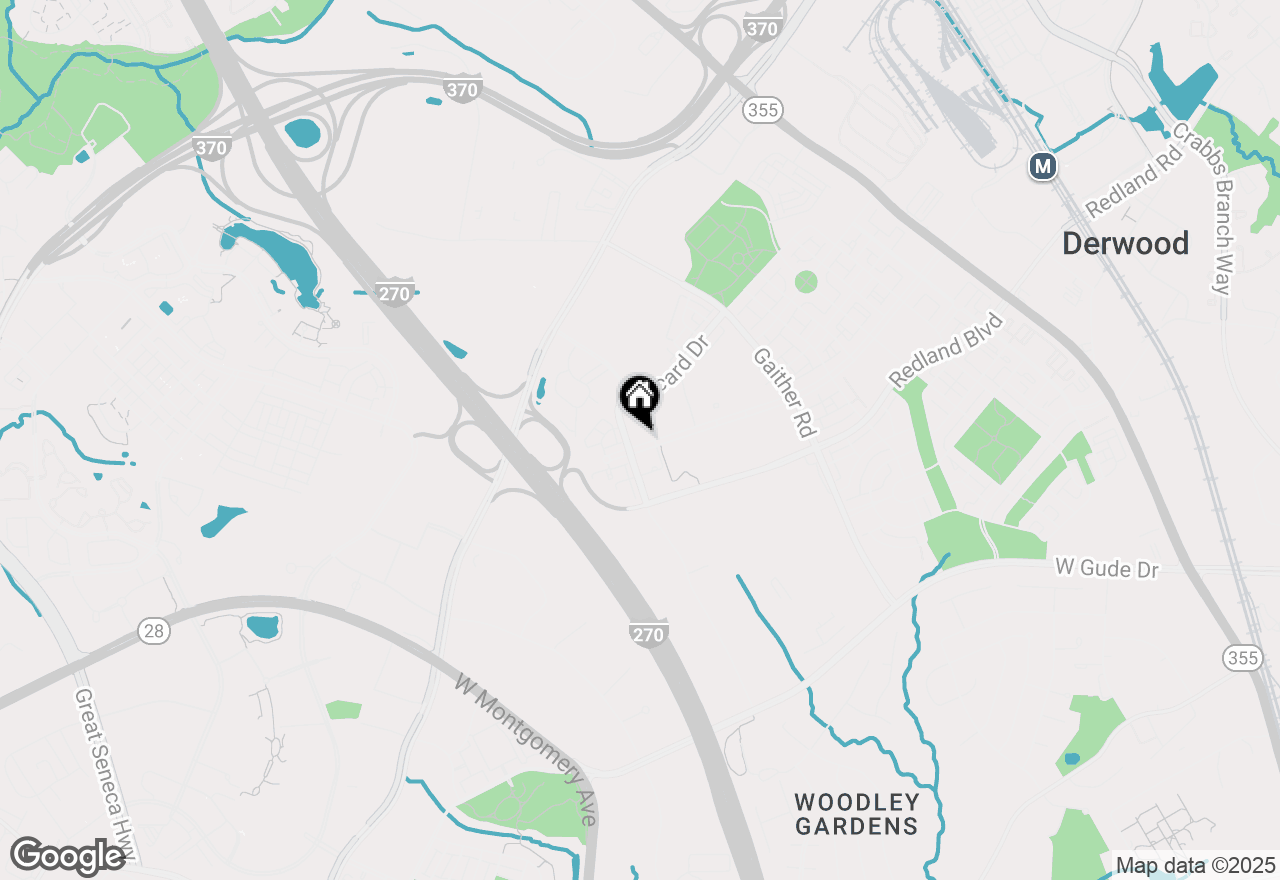 Map of 845 King Farm Boulevard, Rockville, MD 20850