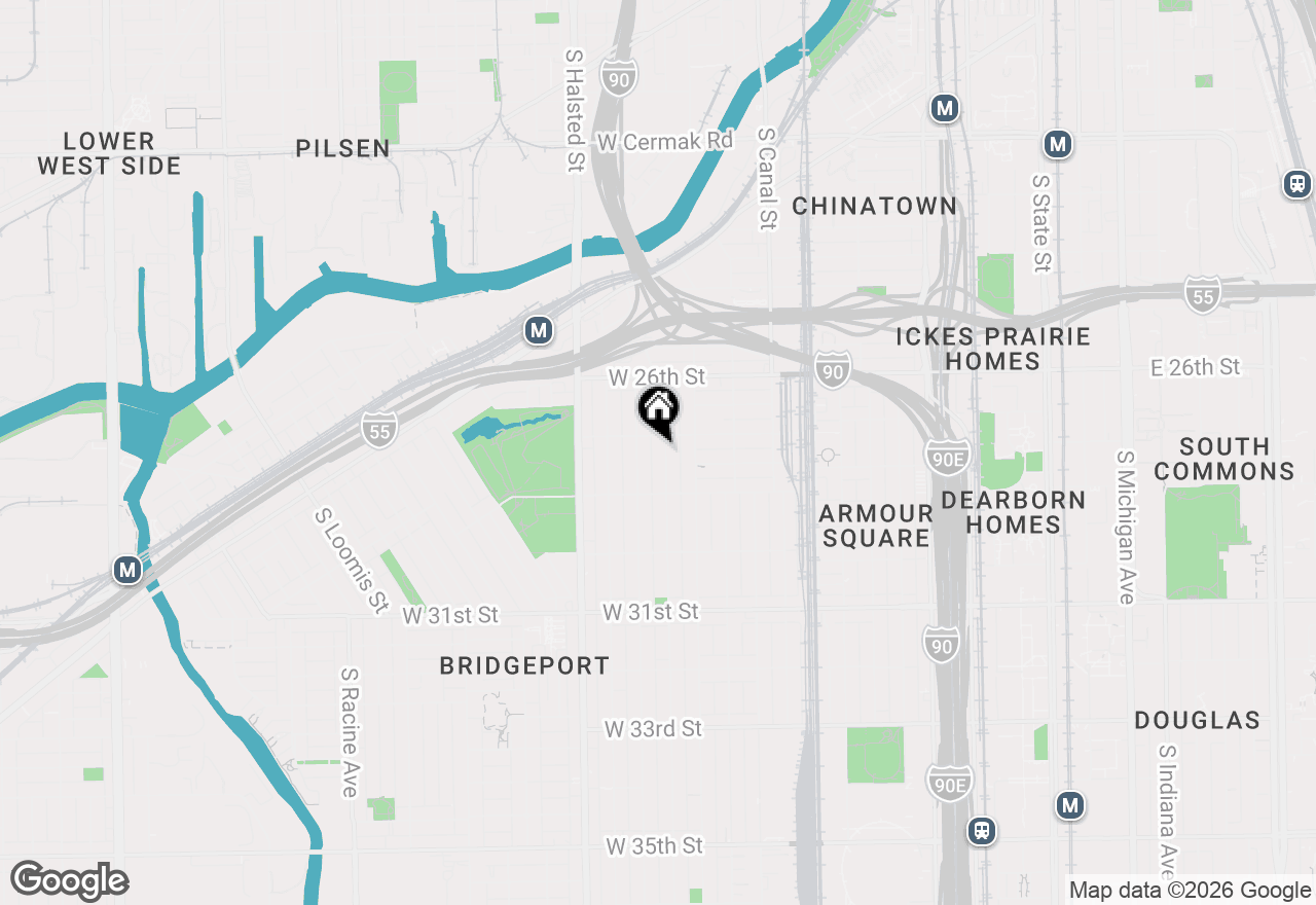Map of 2816 S Lowe Street, Chicago, IL 60616