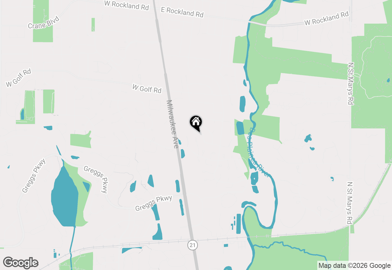 Map of 1145 Furlong Drive, Libertyville, IL 60048