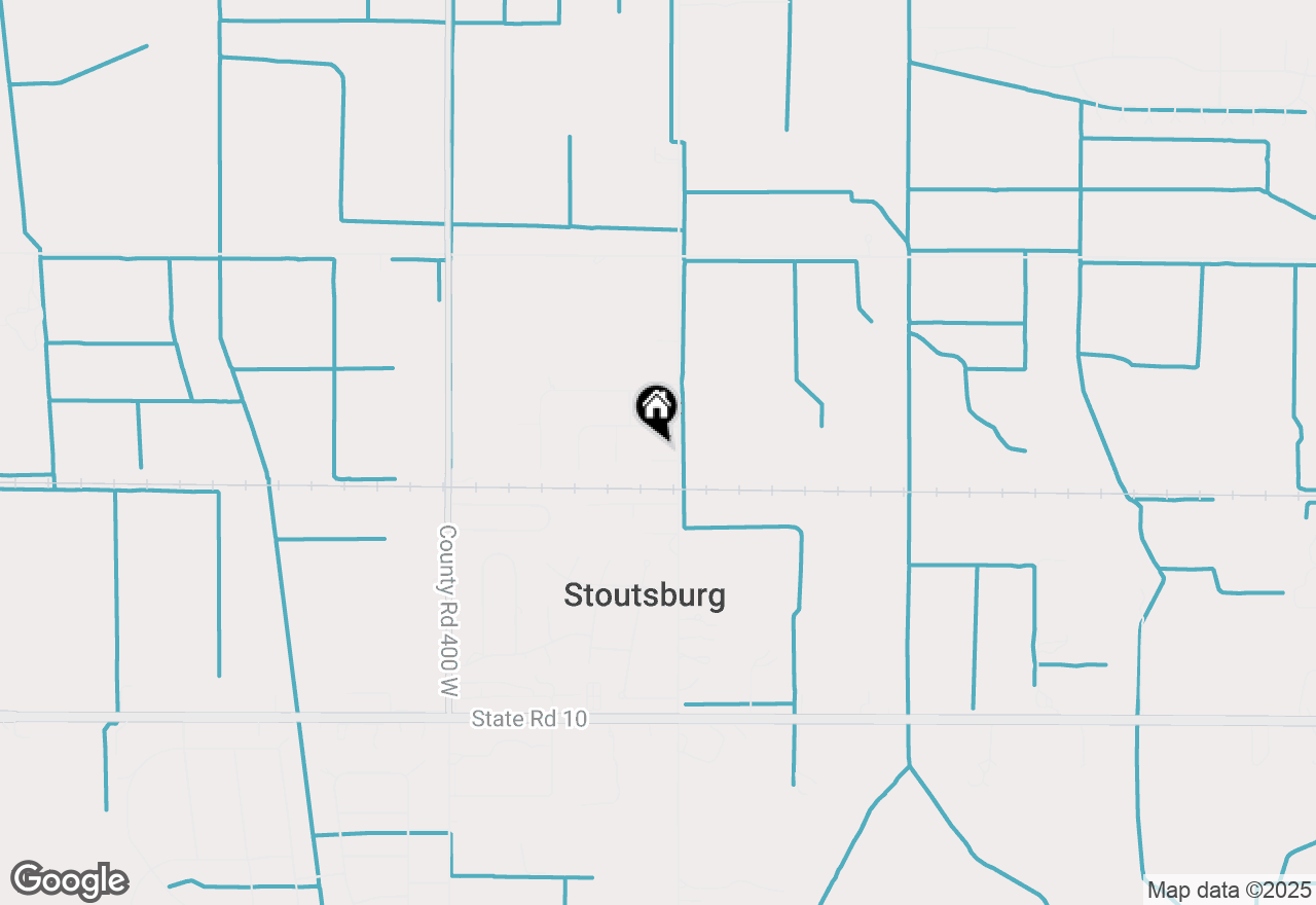 Map of 12550 N 350 W, Wheatfield, IN 46392