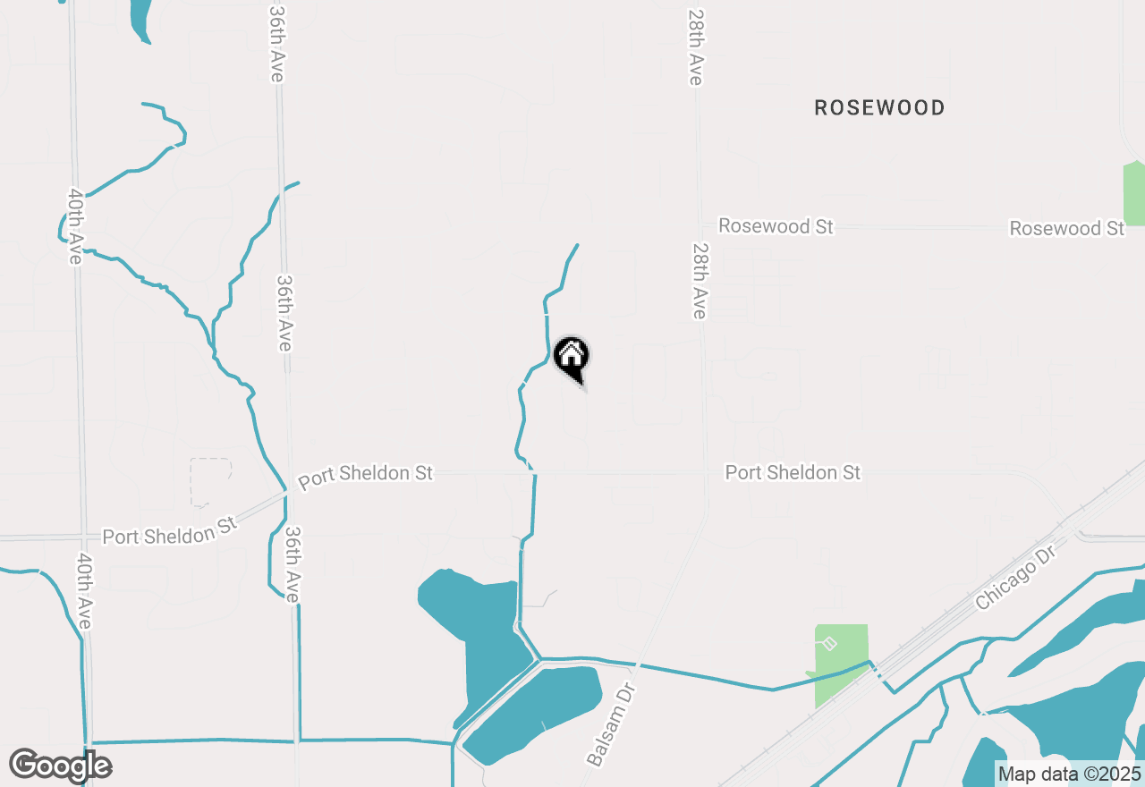 Map of 6706 Sheldon Crossing Drive #46, Hudsonville, MI 49426