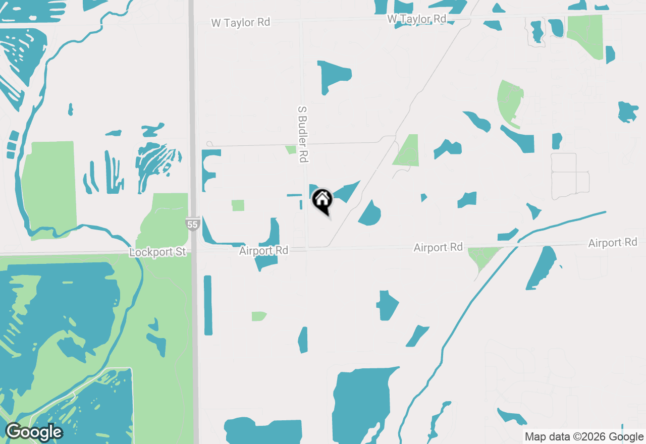 Map of 1843 S Wentworth Circle, Romeoville, IL 60446