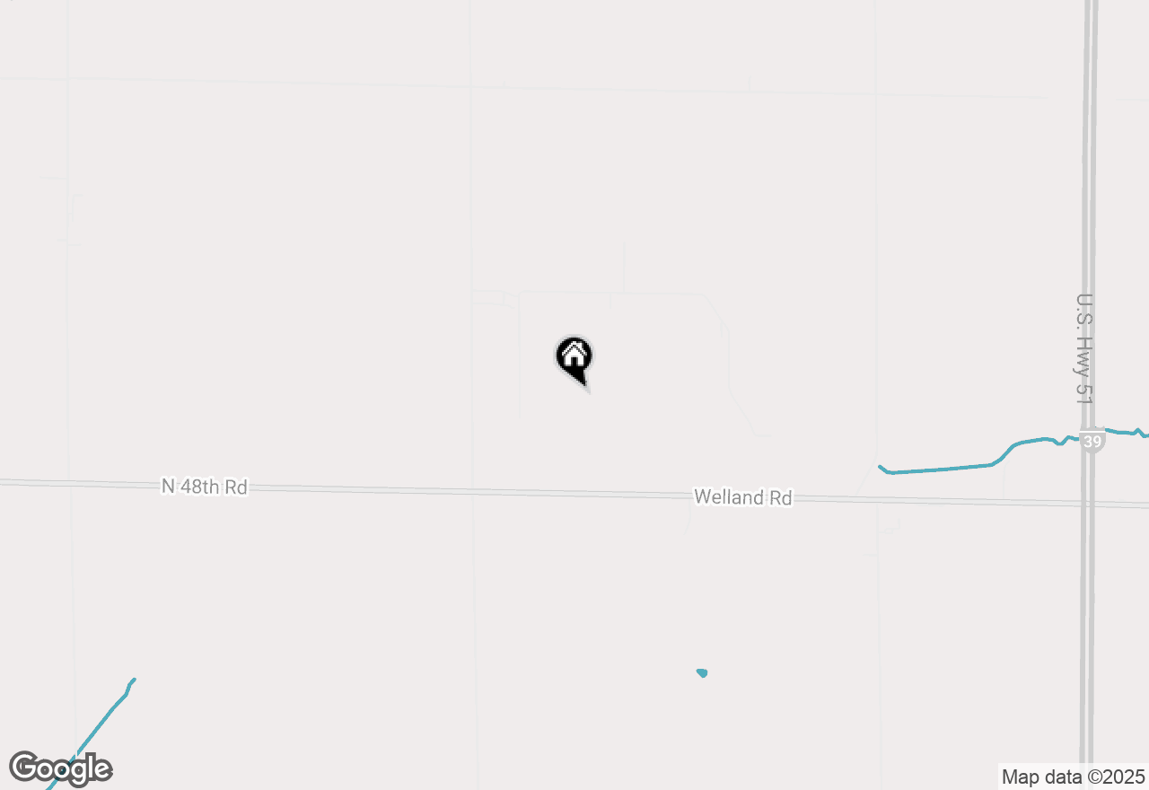 Map of 348 Church Road, Compton, IL 61318