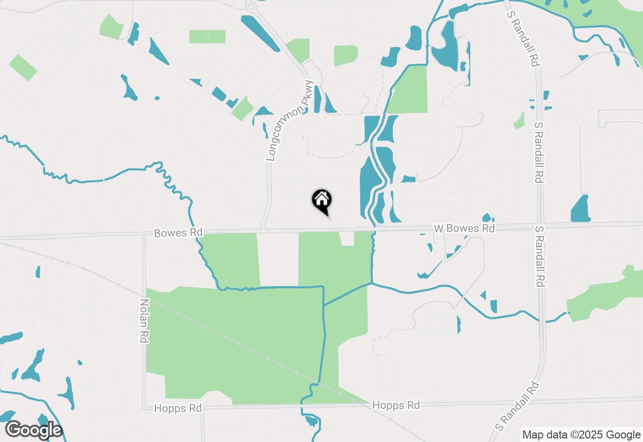 Map of 2835 Cascade Falls Circle, Elgin, IL 60124