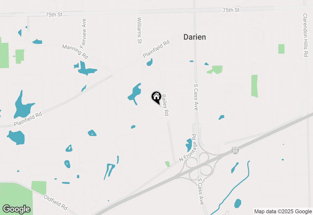 Map of 1501 Pine View Court, Darien, IL 60561