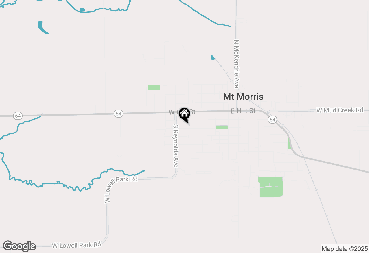 Map of 306 W Front Street, Mount Morris, IL 61054