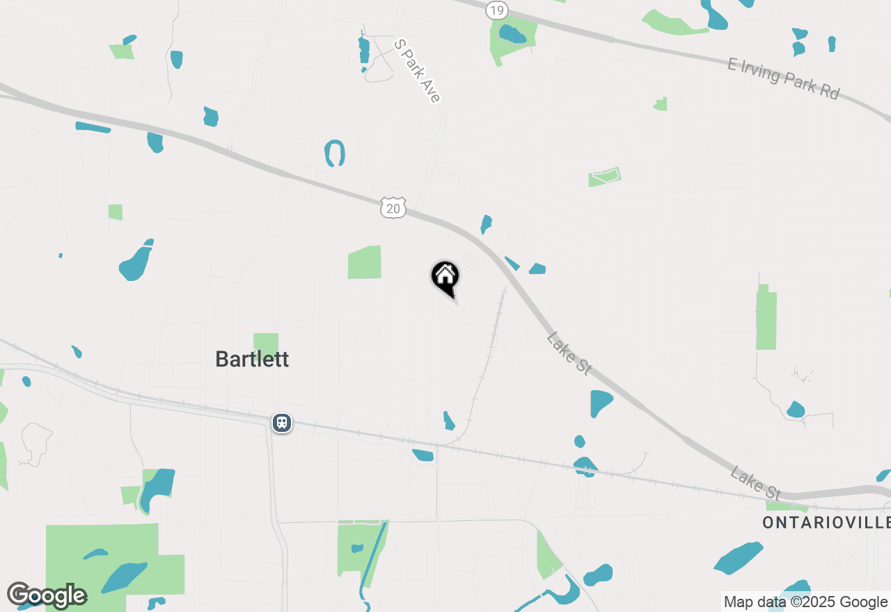 Map of 211 N Prospect Avenue, Streamwood, IL 60107