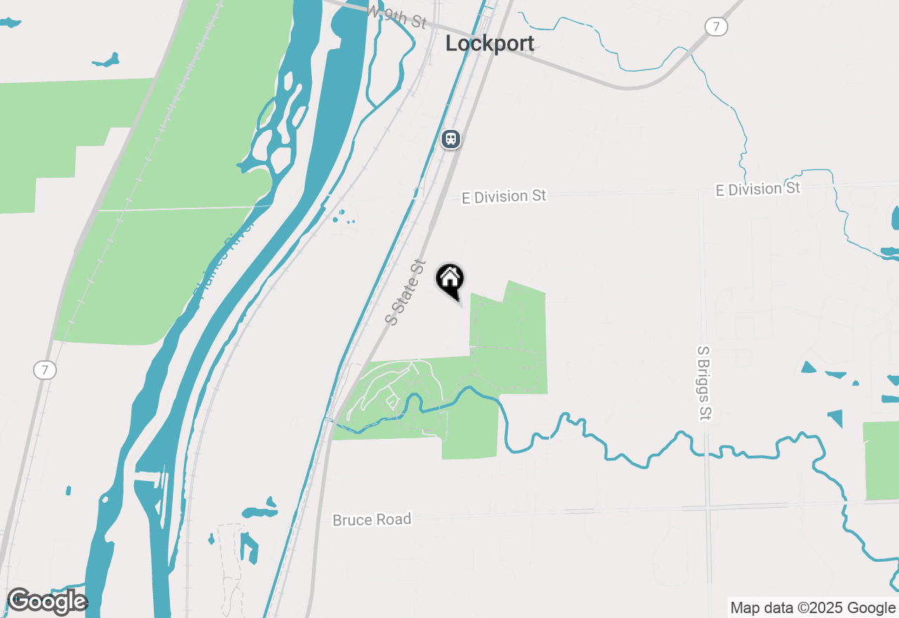 Map of 223 E 20th Court, Lockport, IL 60441