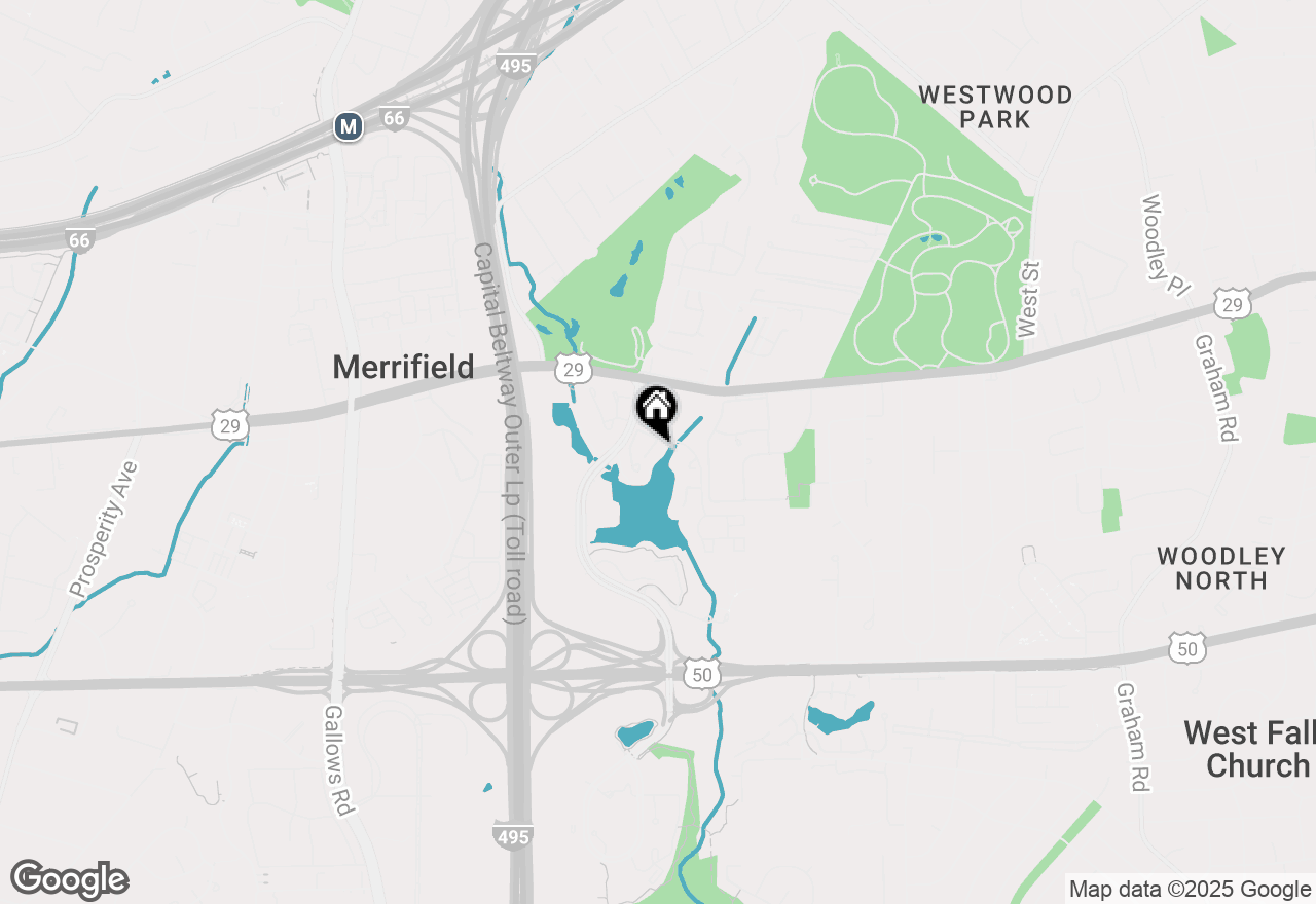 Map of 2832 Yarling Court #2832, Falls Church, VA 22042