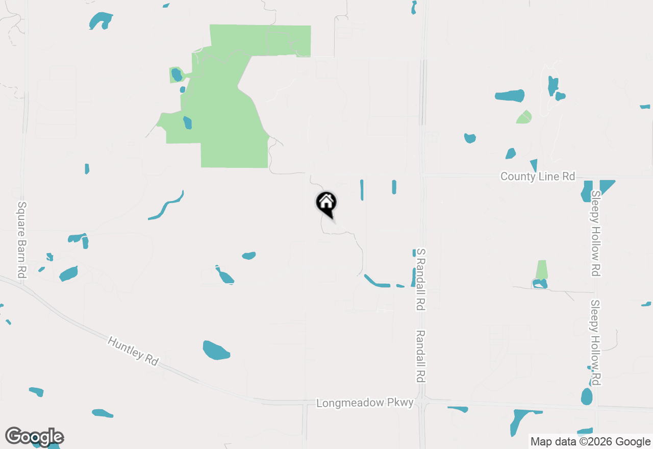 Map of 1552 Matthew Drive #1552, Algonquin, IL 60102