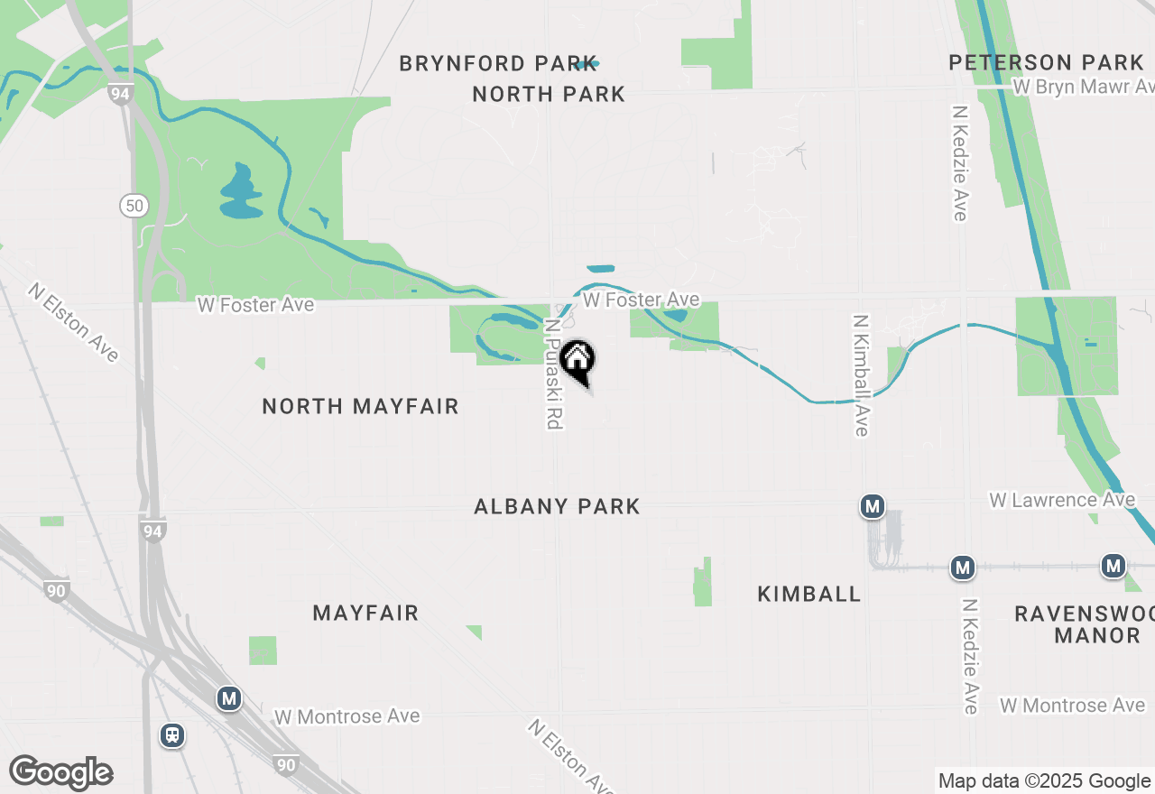 Map of 3934 W Argyle Street #3, Chicago, IL 60625