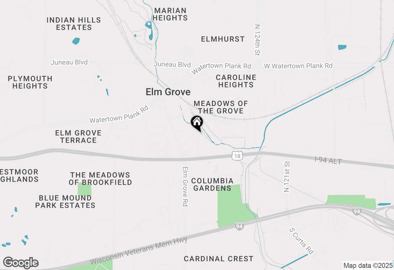 Map of 13050 W Bluemound Rd #304, Elm Grove, WI 53122