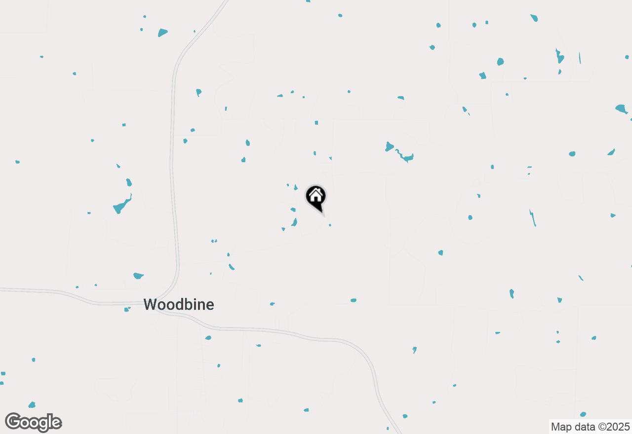 Map of 717 Woodbine Estates Road, Gainesville, TX 76240