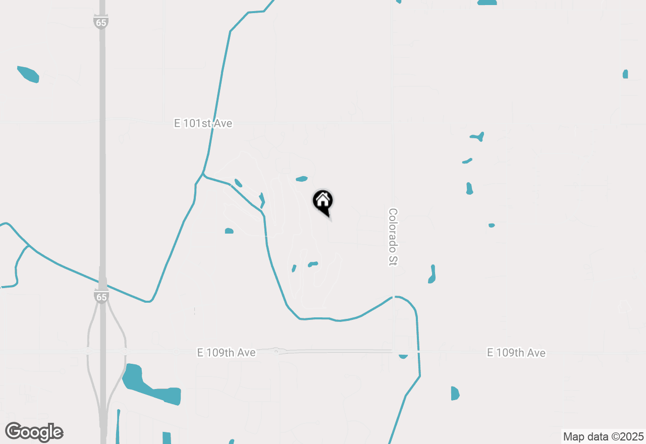 Map of 10474 California Street, Crown Point, IN 46307