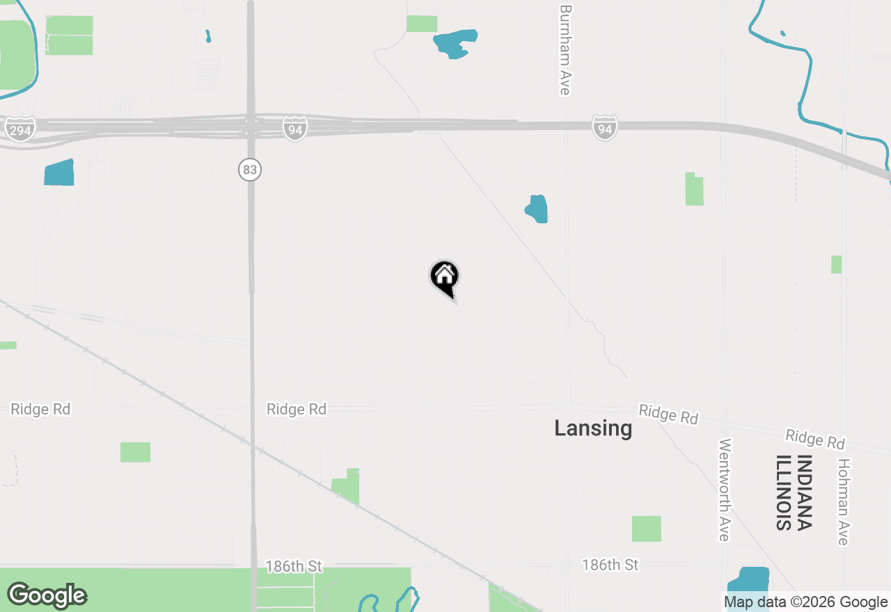 Map of 17922 Oakwood Avenue, Lansing, IL 60438
