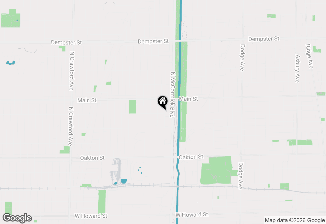 Map of 8300 Christiana Avenue #2E, Skokie, IL 60076