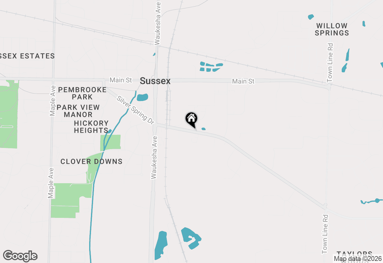Map of N60W22951 Silver Spring Dr #13, Sussex, WI 53089
