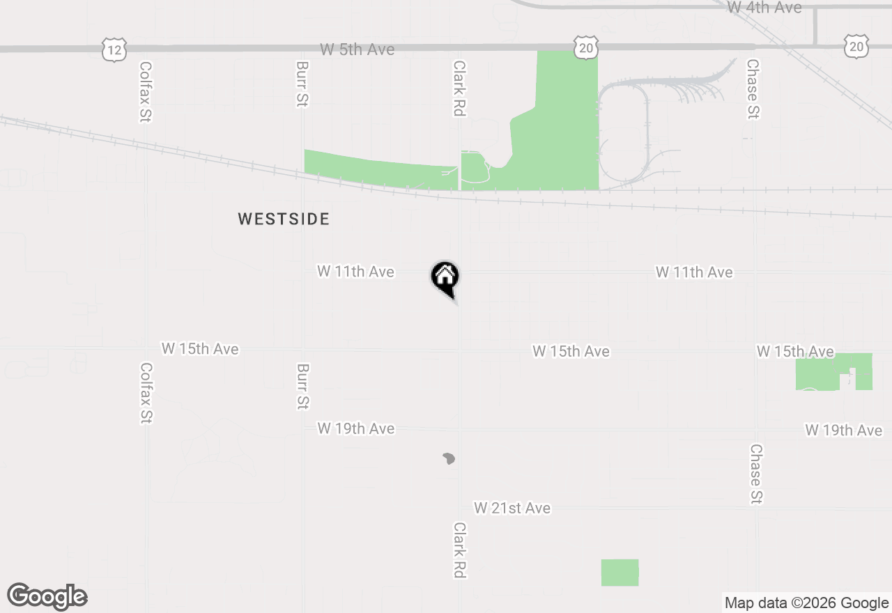 Map of 1181 Porter Street, Gary, IN 46406