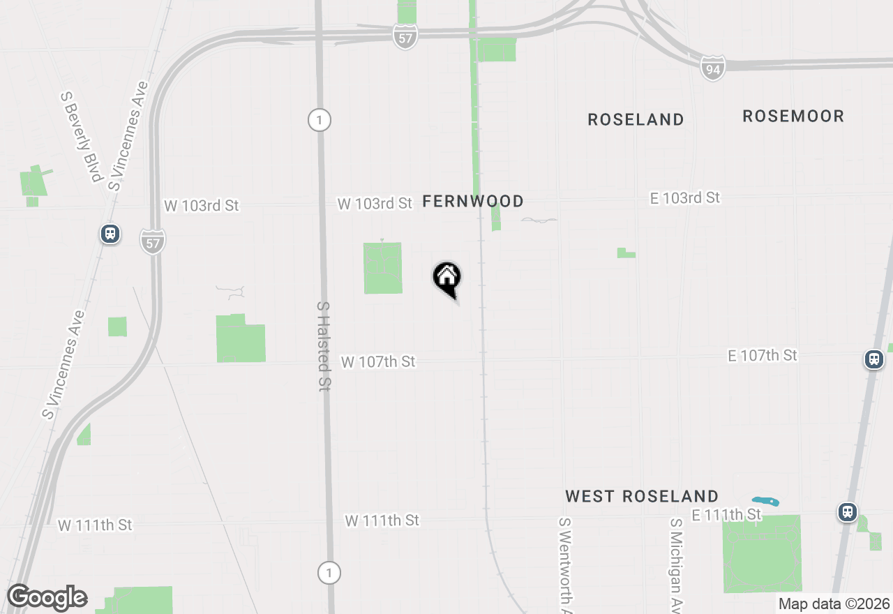 Map of 10541 S Normal Avenue, Chicago, IL 60628