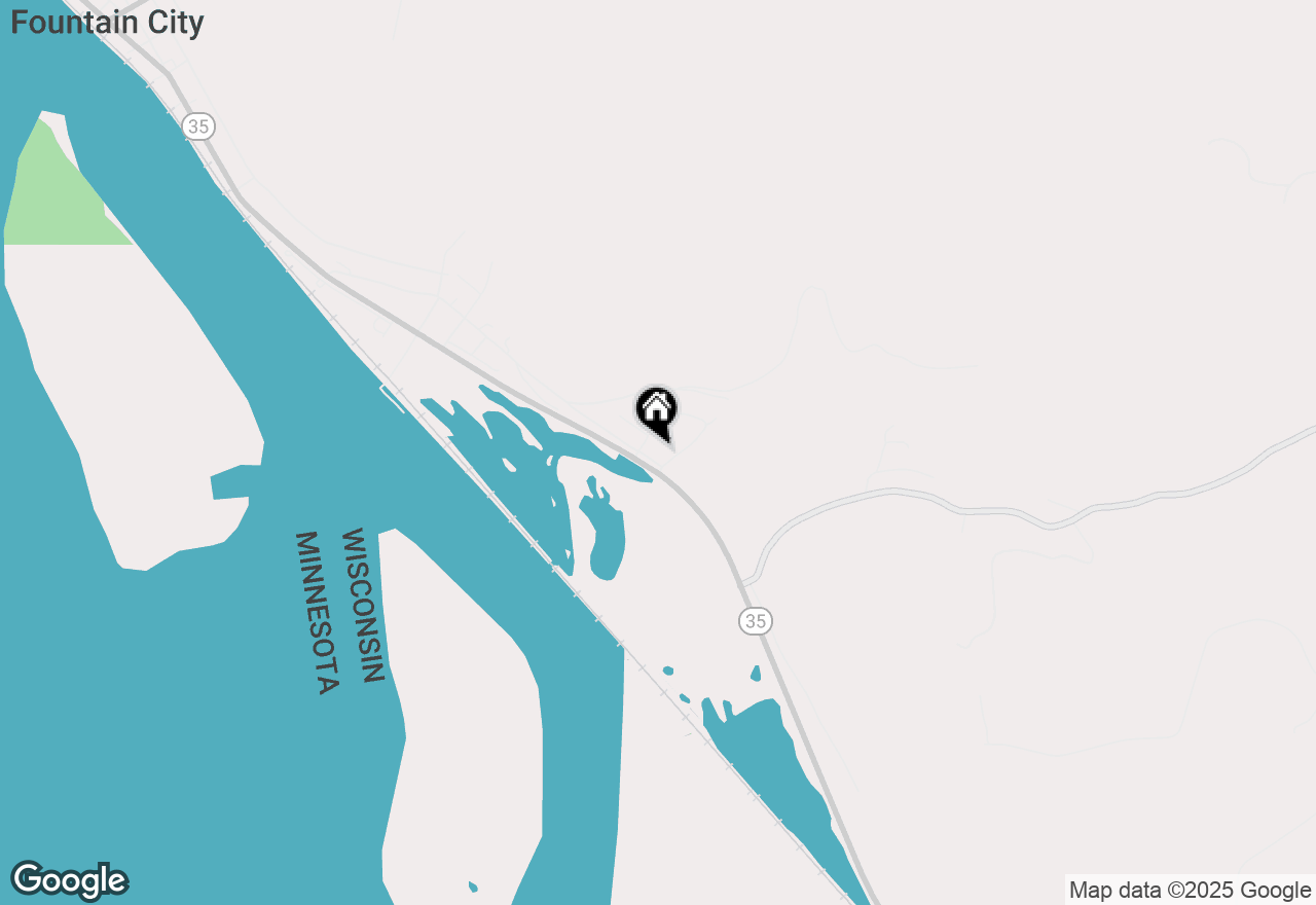 Map of 1244 Fountain St, Fountain City, WI 54629