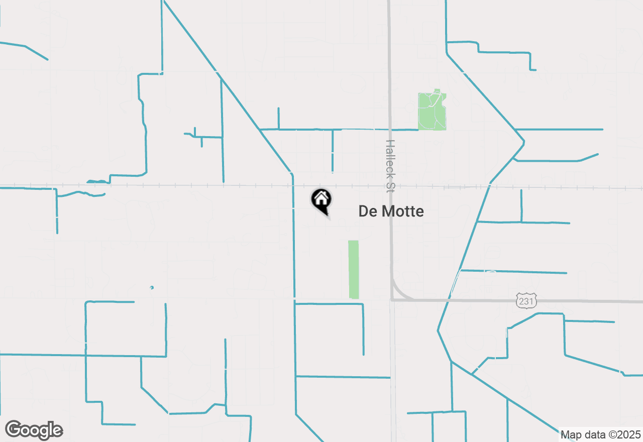 Map of 916 Dogwood Street Sw, Demotte, IN 46310
