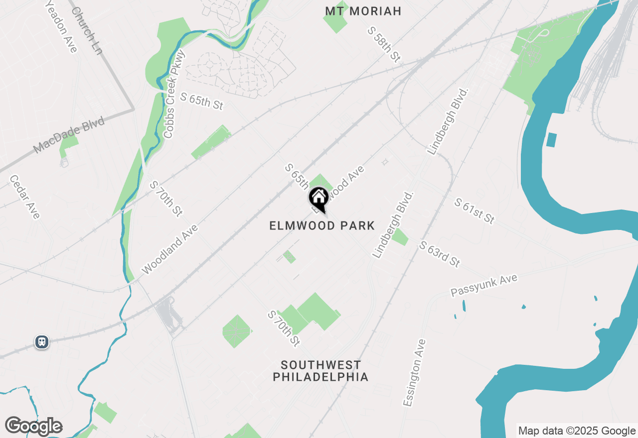 Map of 2509 S 66th Street, Philadelphia, PA 19142