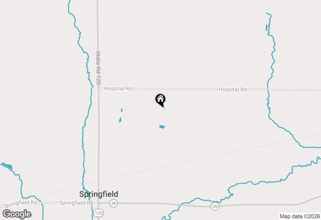 Map of 1448 Meadow Ln, Burlington, WI 53105