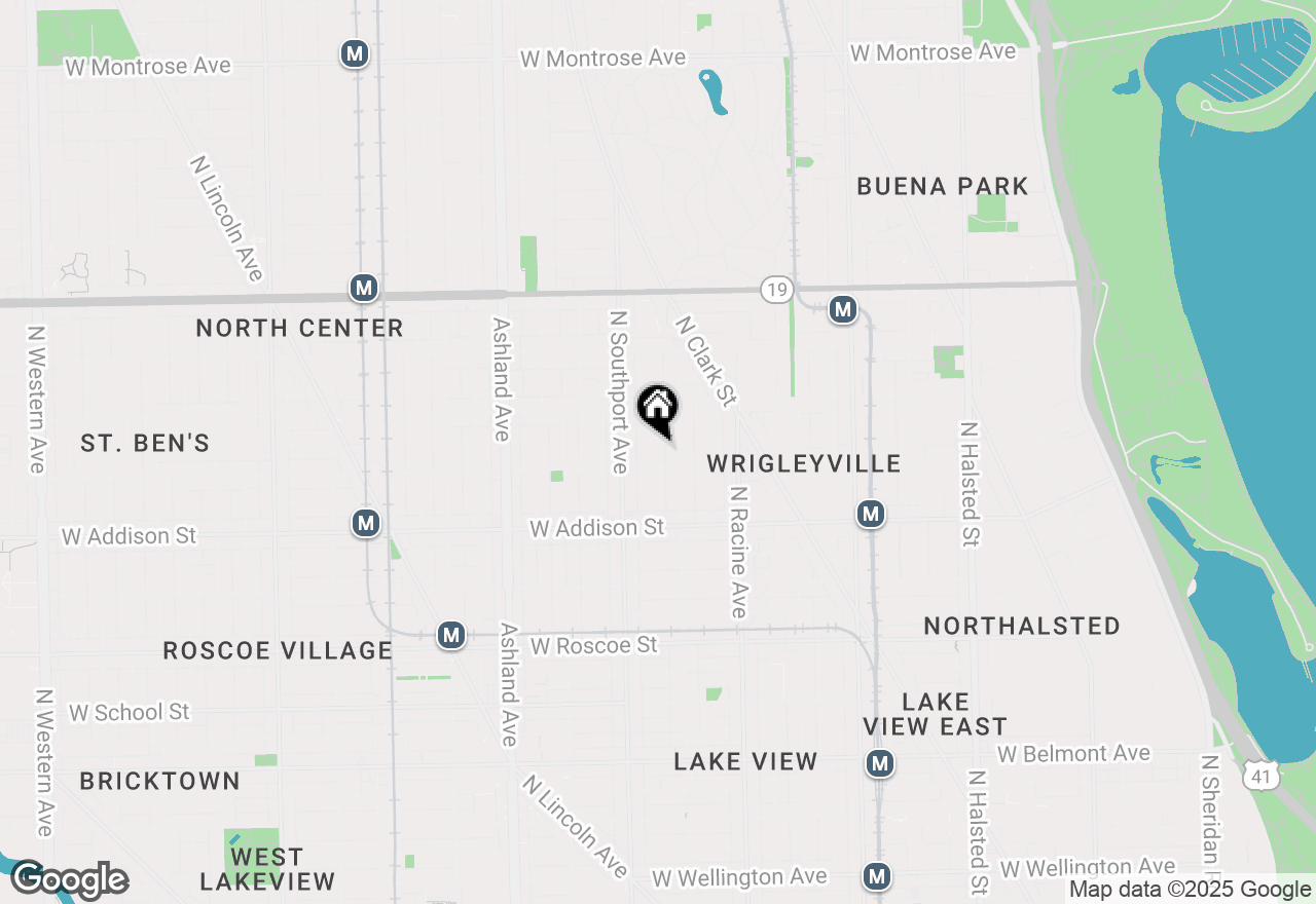 Map of 3715 N Wayne Avenue, Chicago, IL 60613