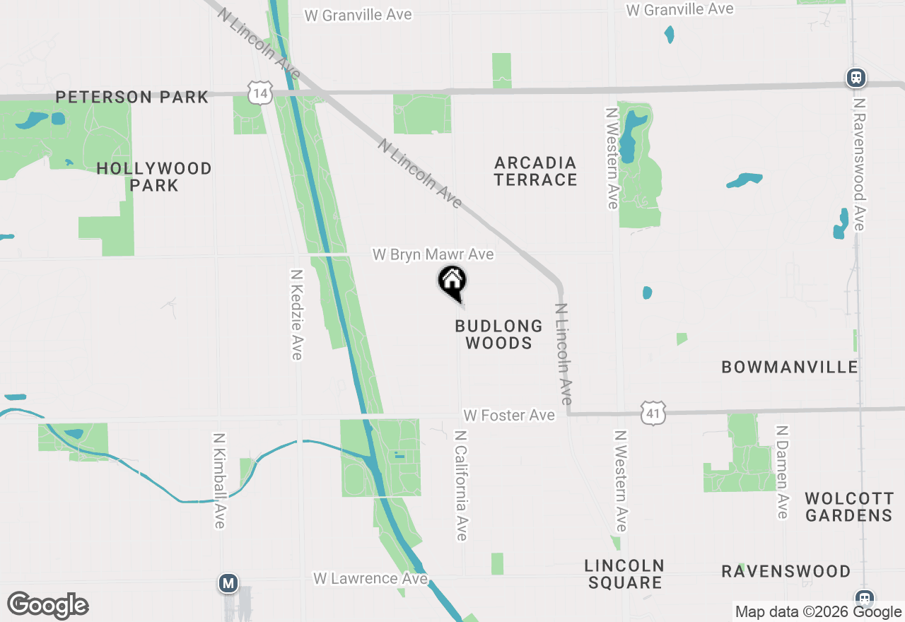 Map of 2804 W Rascher Avenue, Chicago, IL 60625