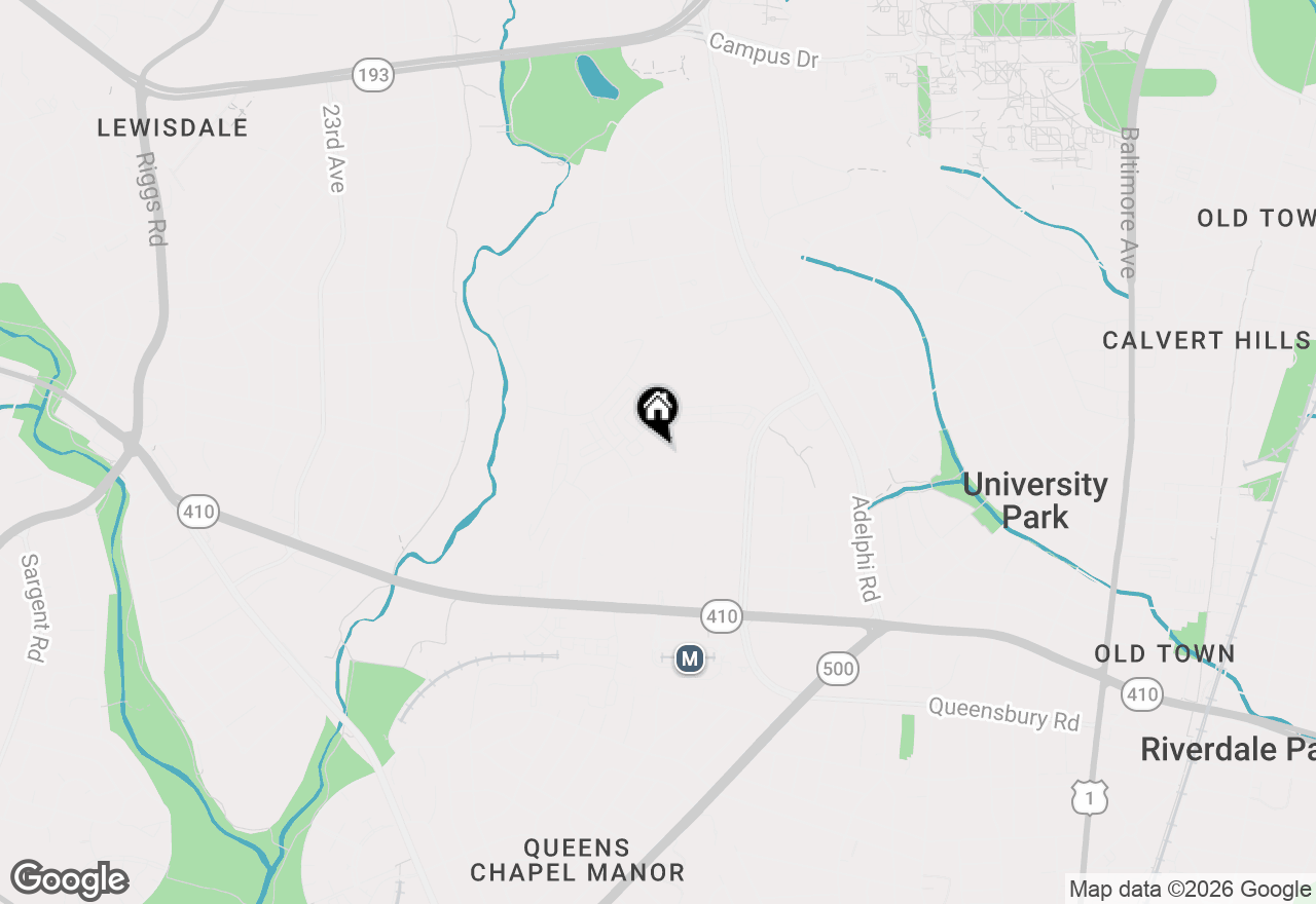 Map of 3450 Toledo Terrace #521, Hyattsville, MD 20782
