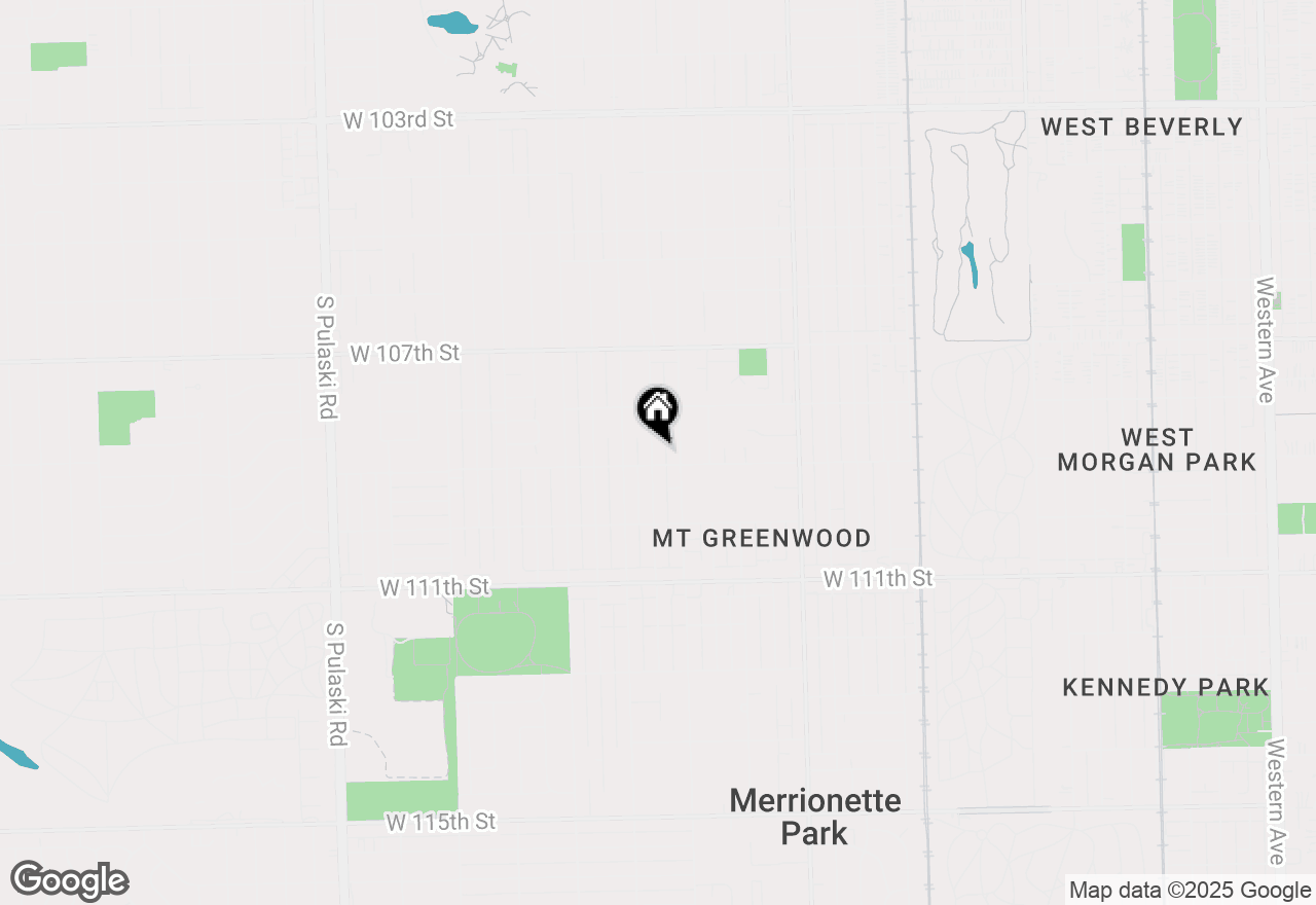 Map of 10851 S Trumbull Avenue, Chicago, IL 60655