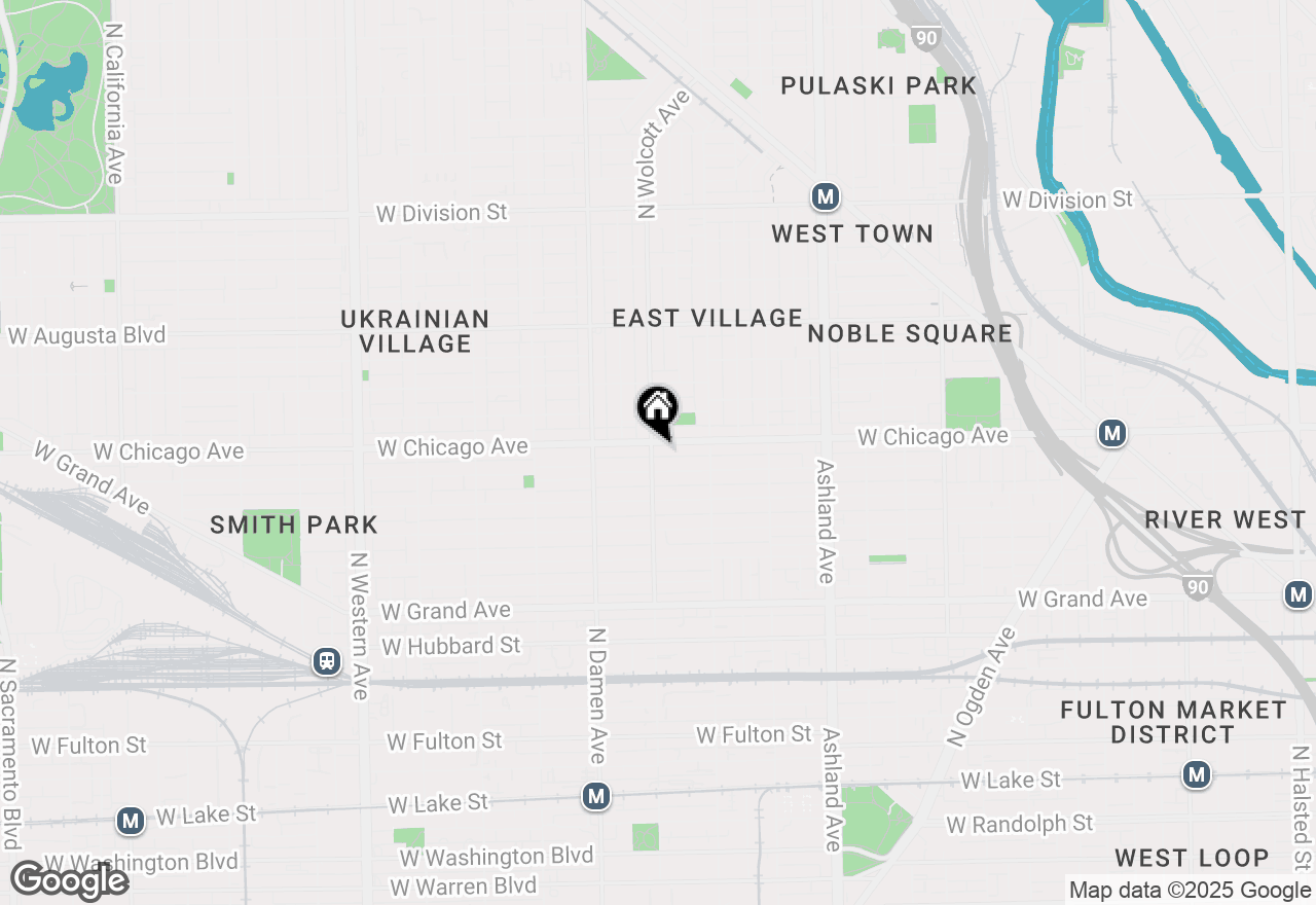 Map of 1857 W Chicago Avenue, Chicago, IL 60622