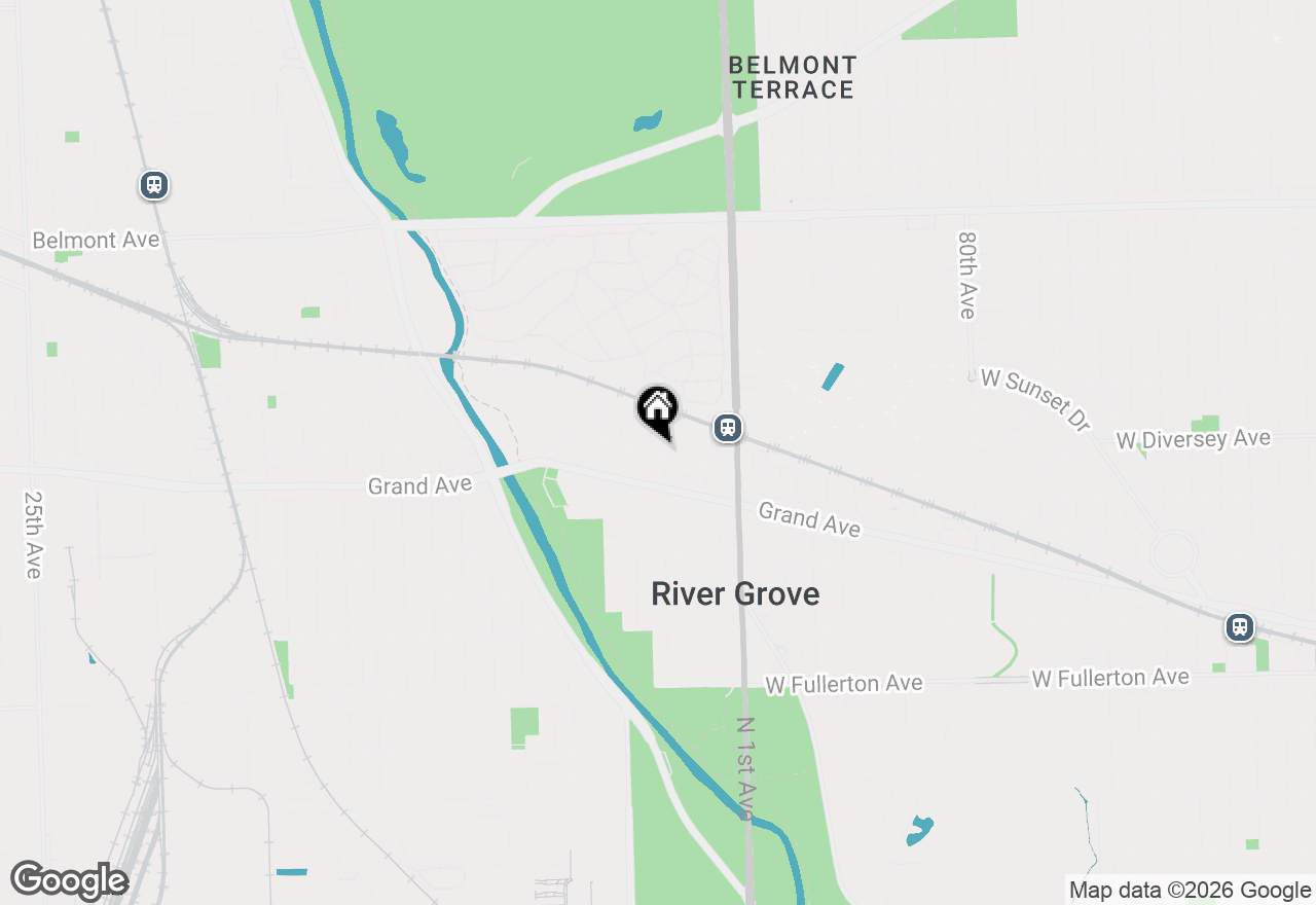Map of 8531 Center Street, River Grove, IL 60171