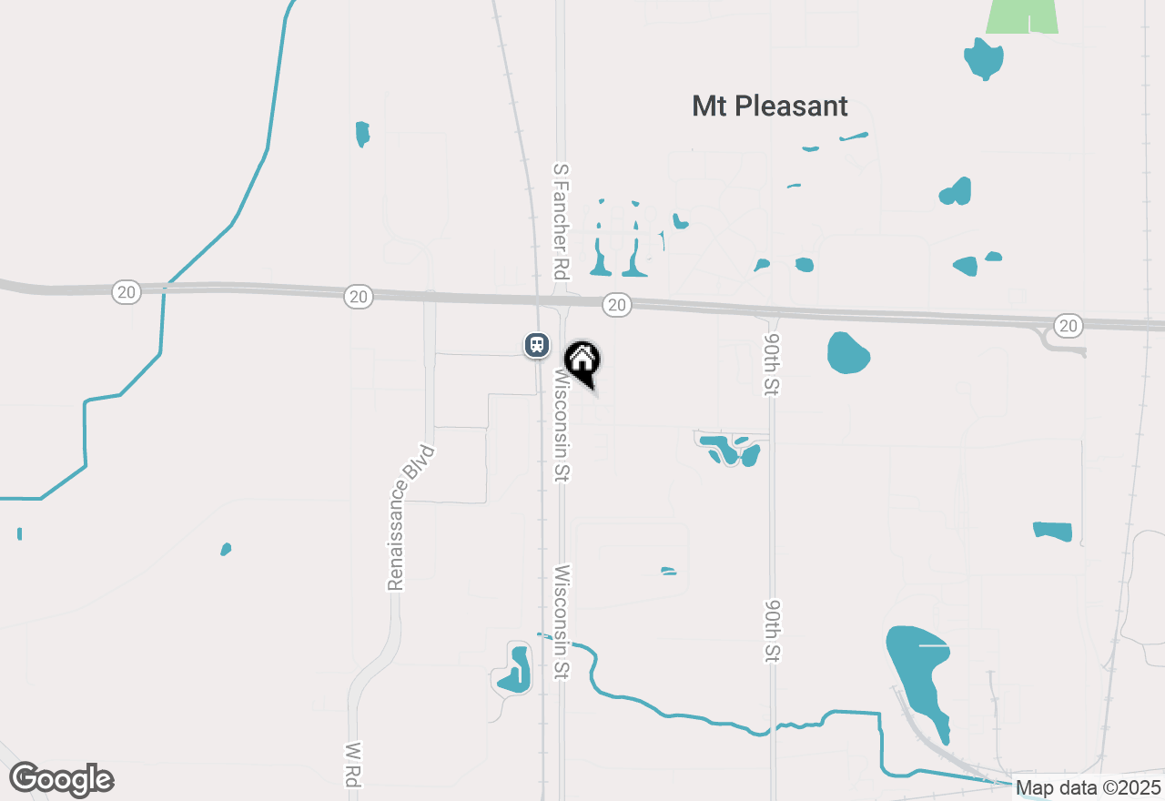 Map of 9700 Rayne Rd #5, Sturtevant, WI 53177