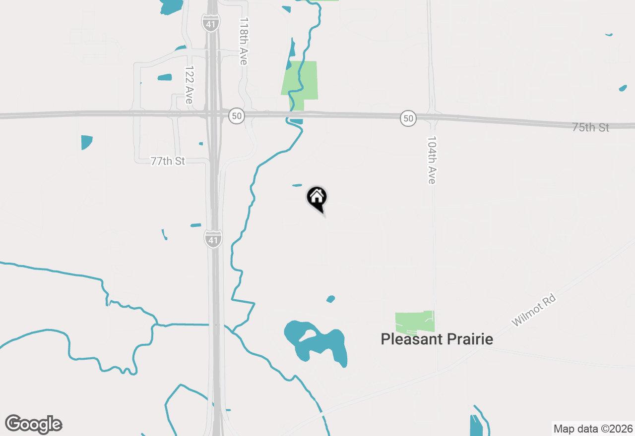 Map of 7932 112th Ave, Pleasant Prairie, WI 53158