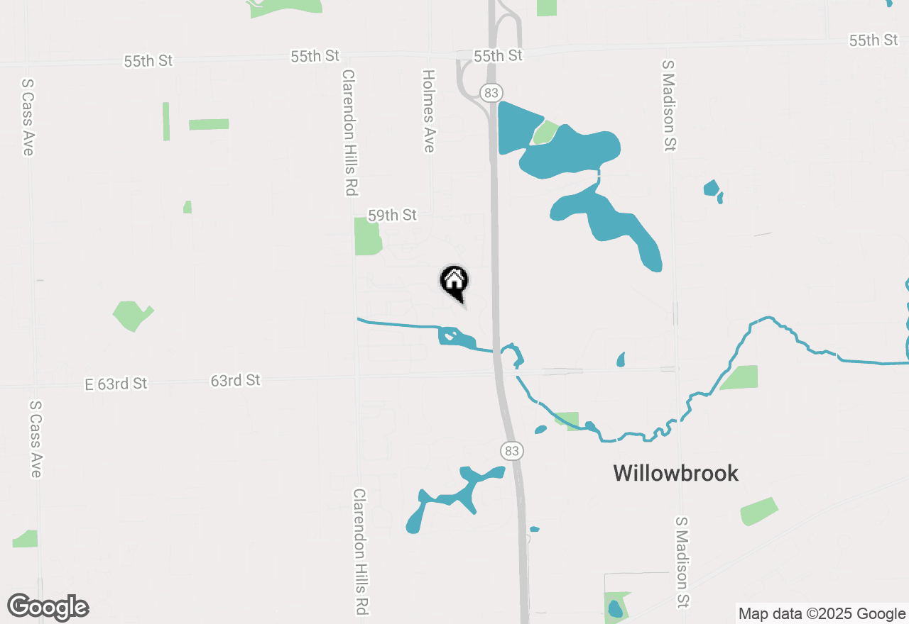 Map of 6145 Knollwood Court #101, Willowbrook, IL 60527