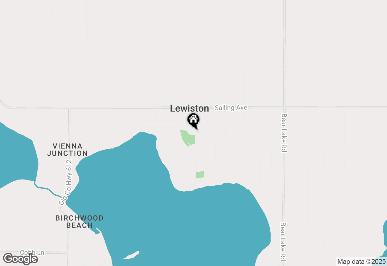 Map of 2820 Kneeland Street, Lewiston, MI 49756