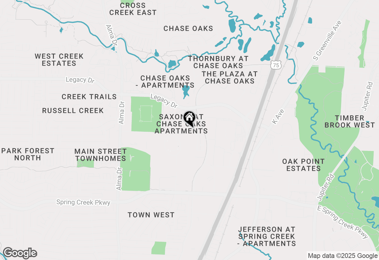 Map of 437 Metropolitan Drive, Plano, TX 75023