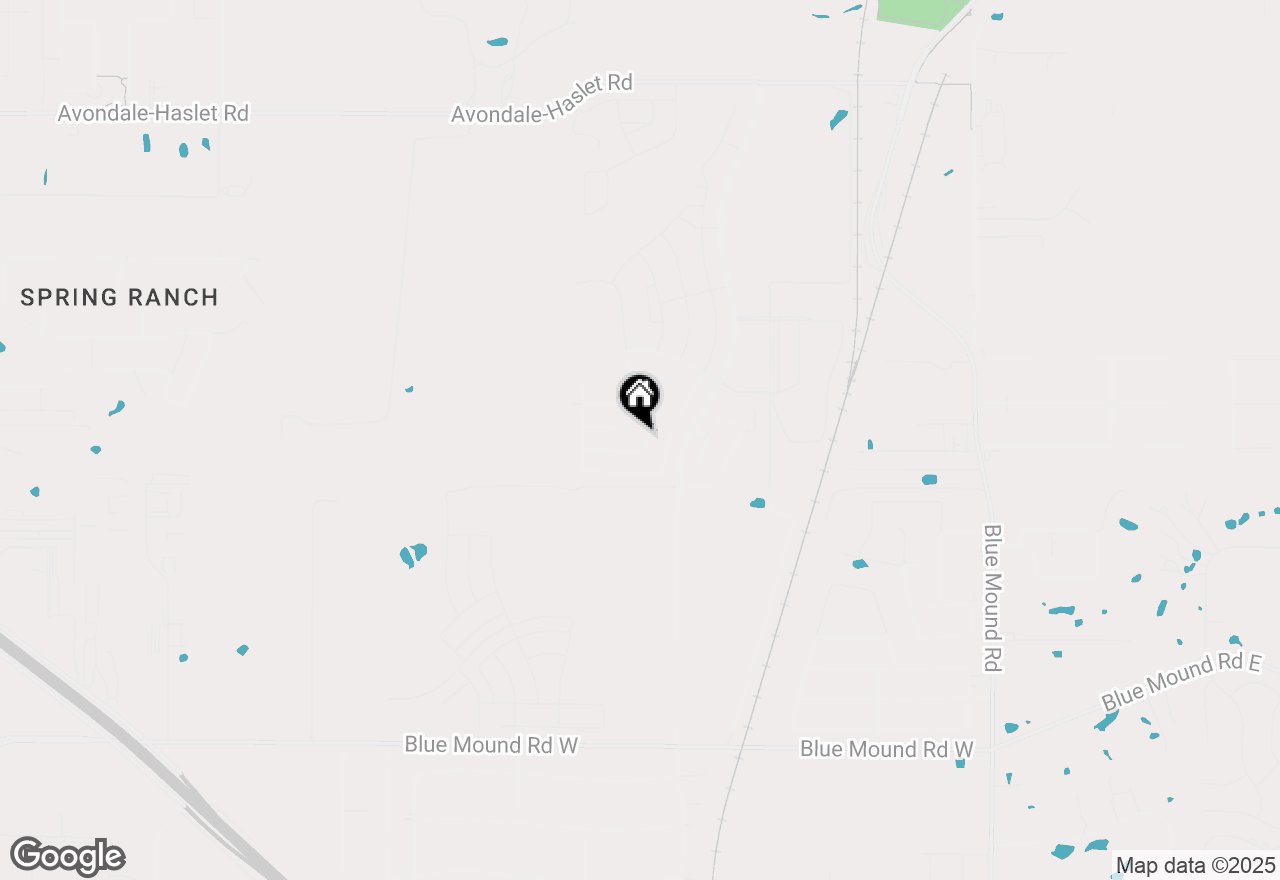 Map of 1278 Long Meadow Drive, Haslet, TX 76052