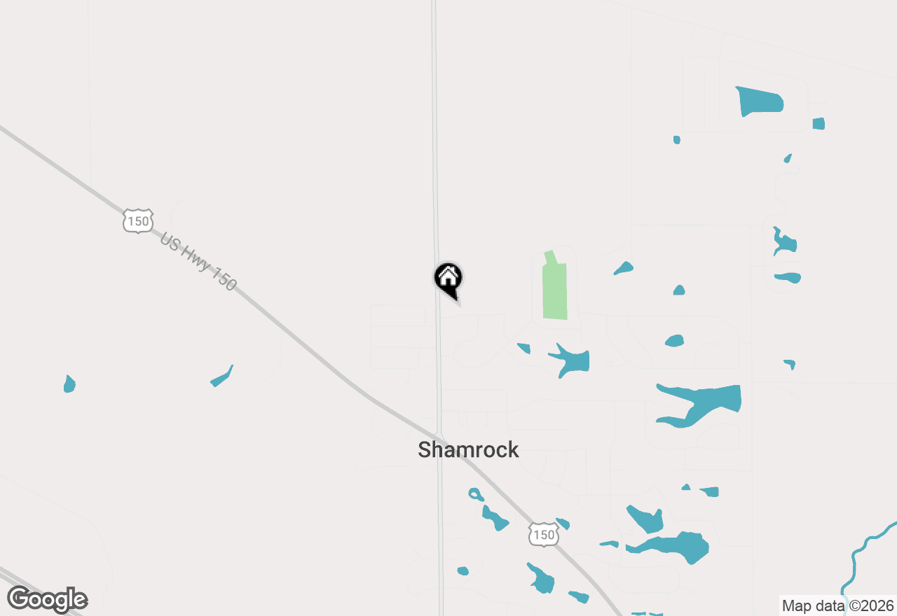 Map of 19066 Woodland Trail, Bloomington, IL 61705