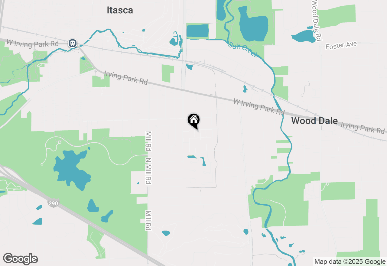 Map of 266 Montgomery Lane, Wood Dale, IL 60191